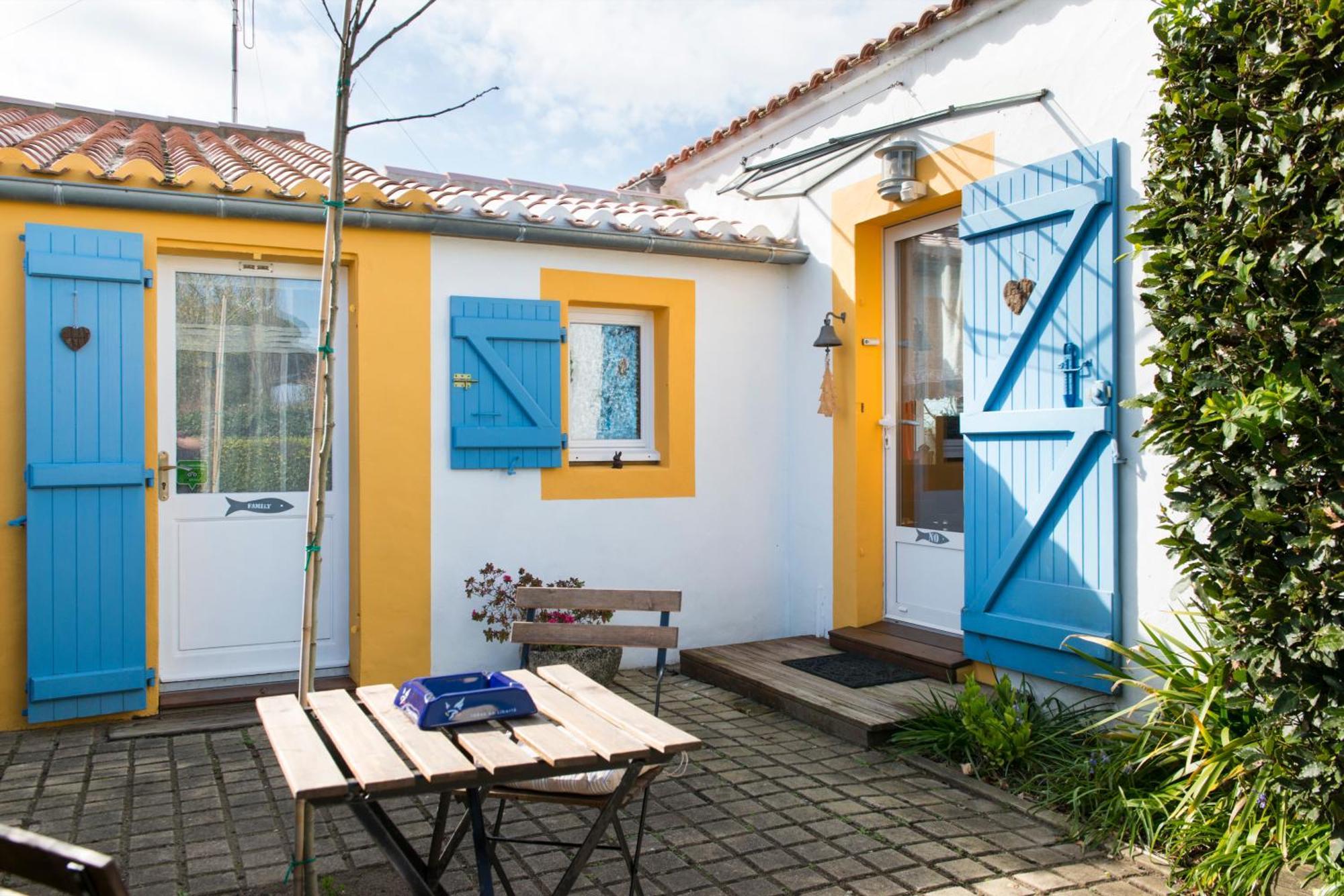 Les Yeux Bleus Bed & Breakfast Noirmoutier-en-l'Ile Exterior foto